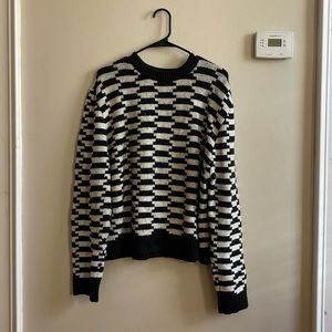 Lisa Says Gah College Crew Sweater